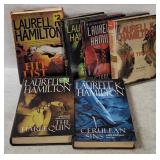 6 Laurell K. Hamilton Hardcover Novels