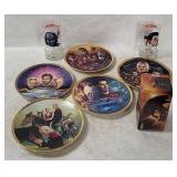 Star Trek Collector Plates & Glasses