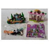 Lego Forest Waterfall & Heartlake City Cafe