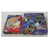 Disney Uno & Trivial Pursuit Games
