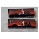 2 Frost Steel Warrior Little Peanut Knives