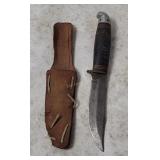 Vtg Western L66 Fixed-blade Hunting Knife