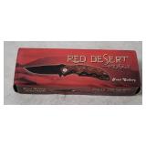 Frost Cutlery Red Desert Folder Knife