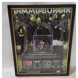 Framed Dimmu Borgir Magazine Ad
