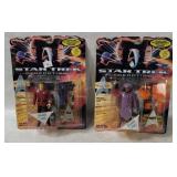 2 Star Trek Generations Figures - Kirk, Guinan