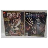 Marvel Krull Super Special & Merlin Preview Comics