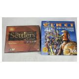 Vinci & Settlers of Catan Board Games