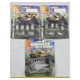 3 Pack Ghq Modern Micro Armor Miniatures Nos 1:285