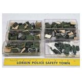 Large Lot Painted Miniature Military Vehicles