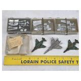 Miniature Military Planes & Blackhawk Helicopter
