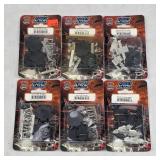 Lot of 6 Babylon 5 Wars Fleet Action Miniatures