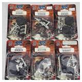 Lot of 6 Babylon 5 Wars Fleet Action Miniatures