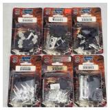 Lot of 6 Babylon 5 Wars Fleet Action Miniatures
