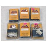 Lot 6 Battle Honors Metal Vehicle Model Miniatures