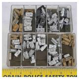 2 Cases Military War Tank Miniatures - Mixed