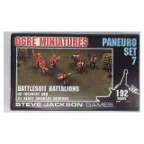 Steve Jackson Games Ogre Miniatures Paneuro Set 7