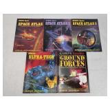 5 GURPS Books Space Atlas 1-3 Ultra-Tech Ground F.