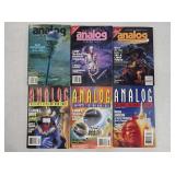 6 Analog Science Fiction Science Fact Magazines