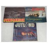 AH Jutland, Bismark & Submarine 1970's Naval Games