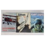 AH Air War Combat Lot of 3 70's Bookcase Games