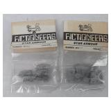 Lot of 2 Fictioneers Star Armor JF300 & JF302
