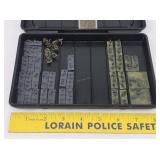 Cases of Military Soldier Miniatures - Painted