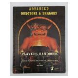 A D & D Players Handbook 1st Edition 1st Print 78