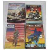 Lot of 4 GDW Military RPG Games