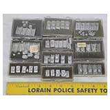 10 Sets C in C Miniature Military Metal Tanks