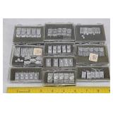 10 Sets C in C Miniature Military Metal Tanks