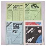 Traveler Spaceships & Spacecraft & Data Sheets Lot