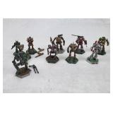 Lot of Miniature Robotech War Armor Mechs Painted