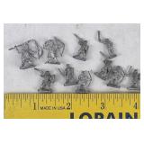 Custom Cast & Ral Partha Miniature Sword & Bow Men