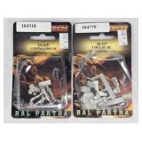 2 Ral Partha BattleTech Miniatures Locust/ Comd