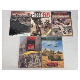 WWII Miniature War Gaming 5 Book Lot