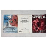 Harpoon I & II 1st Print Books, AGI Specifications