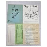 TSR Fight in the Skies Books & Charts 1975