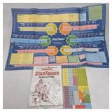 Star Trader Map, Rules & Counters SPI 1982