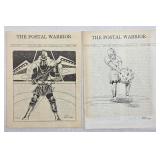 The Postal Warrior - 2 issues 1988 & 89