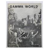 Gamma World Sci-fi RPG 1978 TSR Rule Book 3002