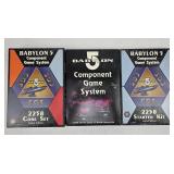 Babylon 5 Component Game System Lot of 3 Sets