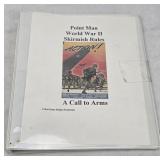 Point Man WWII Skirmish Rules Call to Arms Binder