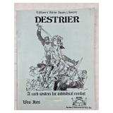 Destrier Chivalry & Sorcery Players Aid FGU 1978