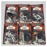 Lot of 6 Babylon 5 Wars Fleet Action Miniatures