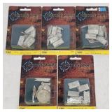 Lot of 5 Future Wars Miniatures CMD - Dirtside II