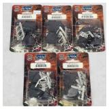 Lot of 5 Babylon 5 Wars Fleet Action Miniatures