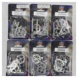 Lot of 6 Babylon 5 Wars AOG Miniature Earth Ships