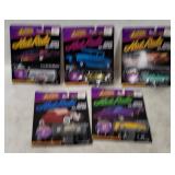 5 Johnny Lightning Hot Rods Diecasts
