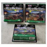 3 Micro Machines G I Joe Battle Sets