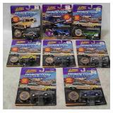 8 Johnny Lightning Dragsters Usa Diecasts